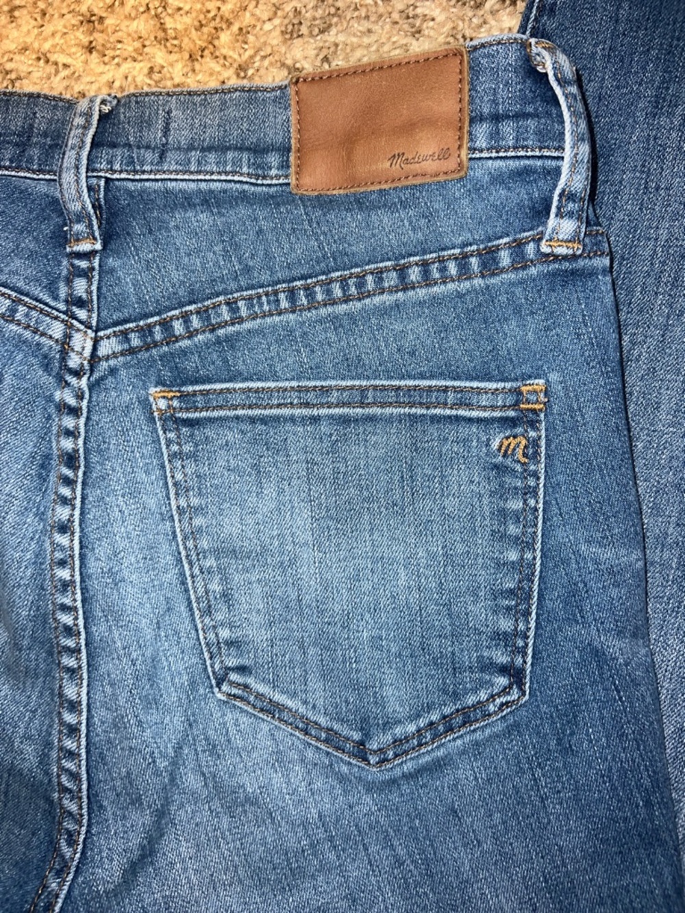 Madewell The Perfect Vintage Crop Jeans in Medium Blue Wash Sz 27 Tall - Picture 10 of 10